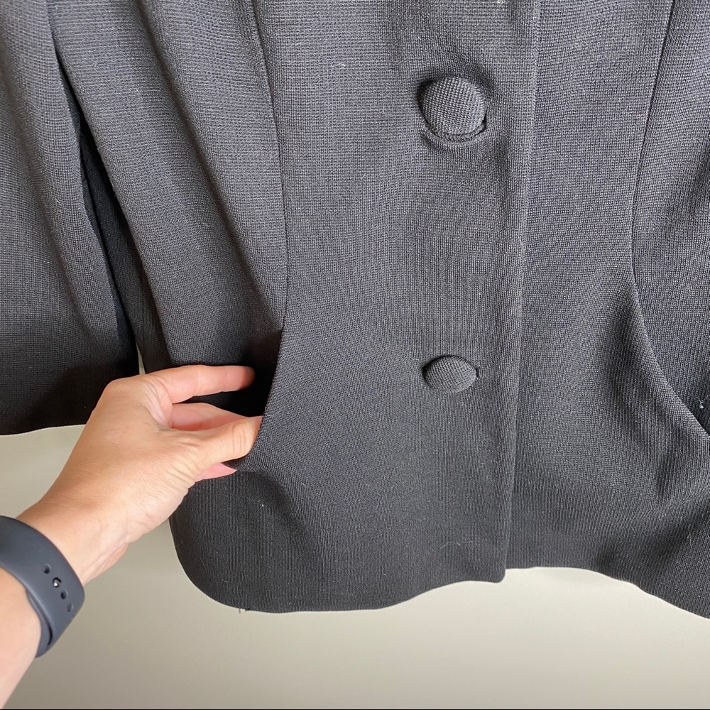 VINTAGE 60s LBD with Overcoat Bundle Black - Picture 14 of 16